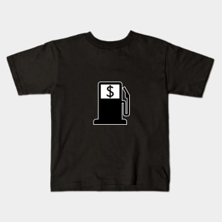 Expensive petroleum meme icon with white outline Kids T-Shirt